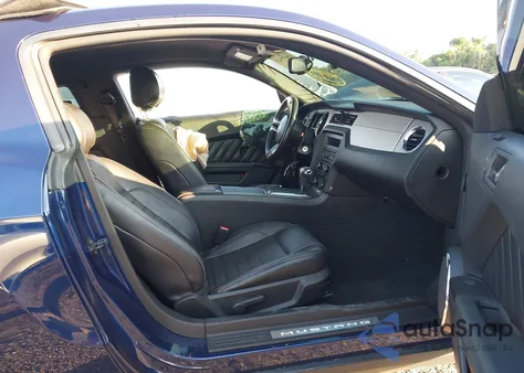 2012 Ford Mustang Gt Premium from USA, damaged, VIN 1ZVBP8CF0C5246831